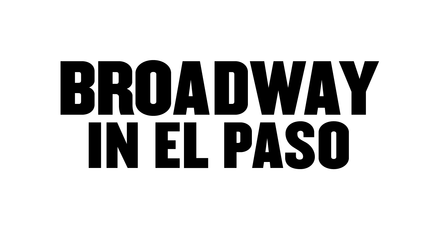 Broadway in El Paso